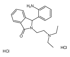 3-(2-aminophenyl)-2-[2-(diethylamino)ethyl]-3H-isoindol-1-one,dihydrochloride结构式