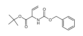 2(S)-tert-butyl 2-N-benzyloxycarbonylamino-3-butenoate Structure