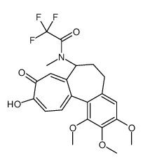 N-Trifluoroacetyl-N-methyl-deacetylcolchiceine结构式