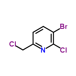 3-Bromo-2-chloro-6-(chloromethyl)pyridine图片