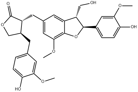 异牛蒡酚A结构式