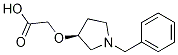 ((S)-1-Benzyl-pyrrolidin-3-yloxy)-acetic acid Structure