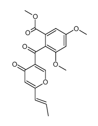 3-deoxyfunicone Structure