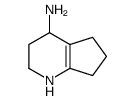 2,3,4,5,6,7-hexahydro-1H-cyclopenta[b]pyridin-4-amine结构式