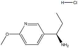 (R)-1-(6-Methoxypyridin-3-yl)propan-1-amine hydrochloride图片