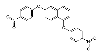 1,6-bis(4-nitrophenoxy)naphthalene结构式