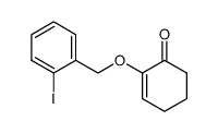 2-(2-iodobenzyloxy)-cyclohex-2-enone Structure