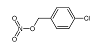 p-chlorobenzylnitrate Structure