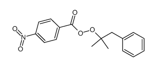 1-Benzyl-1-methylethyl-p-nitroperbenzoat结构式