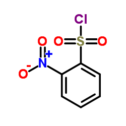 o-Nitrophenylsulfonyl chloride structure