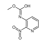 methyl N-(2-nitropyridin-3-yl)carbamate结构式