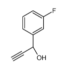 Benzenemethanol, alpha-ethynyl-3-fluoro-, (R)- (9CI)结构式