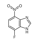 Benzimidazole, 4-fluoro-7-nitro- (8CI)结构式