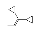 1-cyclopropylprop-1-enylcyclopropane Structure