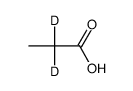 丙酸-2,2-D2结构式