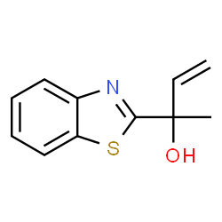 2-Benzothiazolemethanol,alpha-ethenyl-alpha-methyl-(9CI)结构式