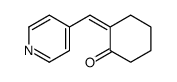 2-(pyridin-4-ylmethylidene)cyclohexan-1-one Structure