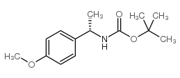 TERT-BUTYL [(1S)-1-(4-METHOXYPHENYL)ETHYL]CARBAMATE Structure