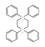 1,4-Diphosphorinanium,1,1,4,4-tetraphenyl-, bromide (1:2)结构式