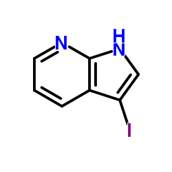 3-Iod-1H-pyrrolo[2,3-b]pyridin Structure