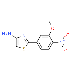 2-(3-Methoxy-4-nitrophenyl)thiazol-4-amine picture