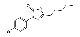 3-(4-Bromophenyl)-5-pentyl-1,3,4-oxadiazol-2(3H)-one picture