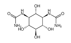 4t.6t-diureido-cyclohexanetetrol-(1r.2t.3c.5c) Structure