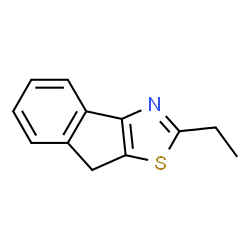 8H-Indeno[1,2-d]thiazole,2-ethyl-(9CI) Structure