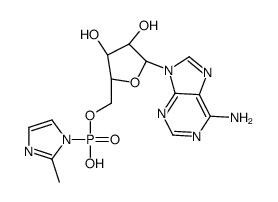 adenosine 5'-phospho-2-methylimidazolide Structure