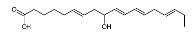 9-hydroxyoctadeca-6,10,12,15-tetraenoic acid结构式