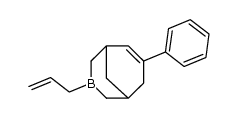 3-allyl-7-phenyl-3-bora-bicyclo[3.3.1]non-6-ene结构式