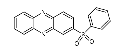 2-benzenesulfonyl-phenazine结构式