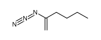 2-azido-1-hexene结构式