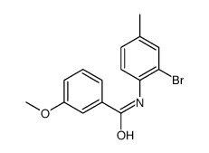 N-(2-Bromo-4-methylphenyl)-3-methoxybenzamide picture