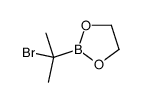 2-(2-bromopropan-2-yl)-1,3,2-dioxaborolane Structure