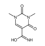 1,3-DIMETHYL-2,4-DIOXO-1,2,3,4-TETRAHYDROPYRIMIDINE-5-CARBOXAMIDE Structure