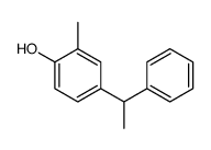 4-(1-phenylethyl)-o-cresol structure