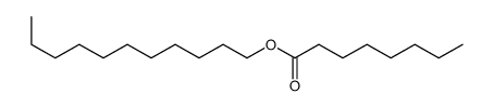 undecyl octanoate Structure