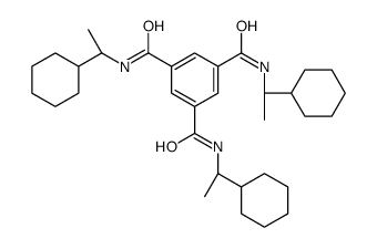 1-N,3-N,5-N-tris[(1S)-1-cyclohexylethyl]benzene-1,3,5-tricarboxamide Structure