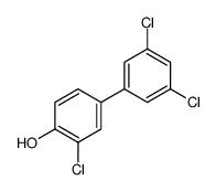 2-chloro-4-(3,5-dichlorophenyl)phenol Structure