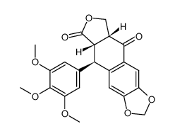 Picropodopyllotoxone Structure