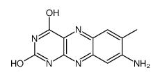 8-amino-7-methyl-1H-benzo[g]pteridine-2,4-dione图片