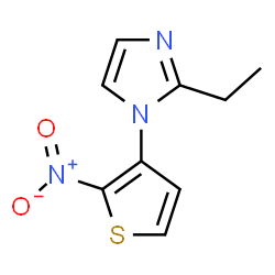 1H-Imidazole,2-ethyl-1-(2-nitro-3-thienyl)-(9CI) picture