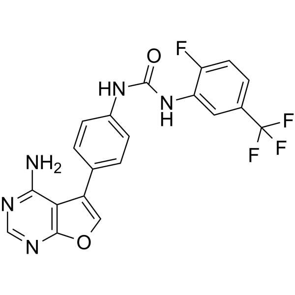 TIE-2/VEGFR-2 kinase-IN-2 Structure