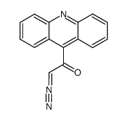 1-(acridin-9-yl)-2-diazoethan-1-one Structure