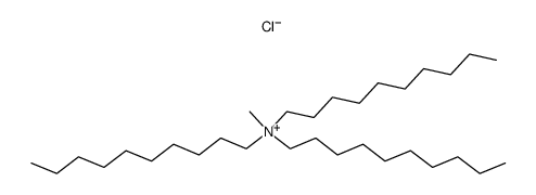 1-Decanaminium, N,N-didecyl-N-methyl-, chloride结构式