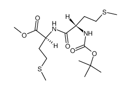 Boc-Met-Met-OMe结构式