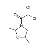 Oxazolidine, 3-(dichloroacetyl)-2,5-dimethyl- (9CI)结构式