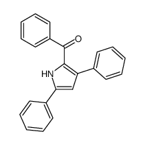 Methanone, (3,5-diphenyl-1H-pyrrol-2-yl)phenyl- structure