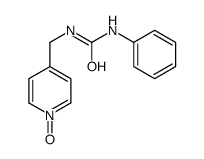 1-[(1-oxidopyridin-1-ium-4-yl)methyl]-3-phenylurea Structure